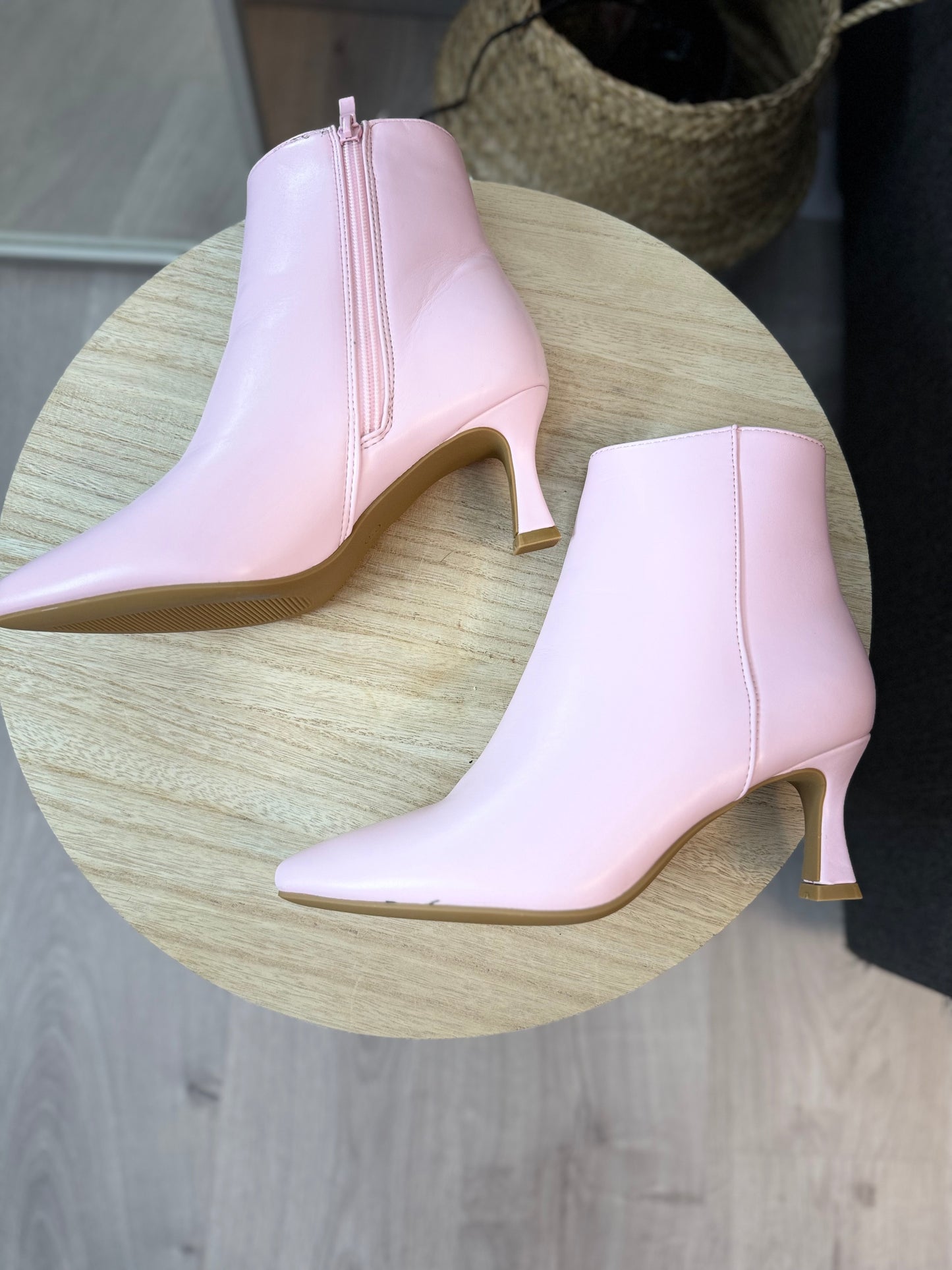 Bottines Roses T37