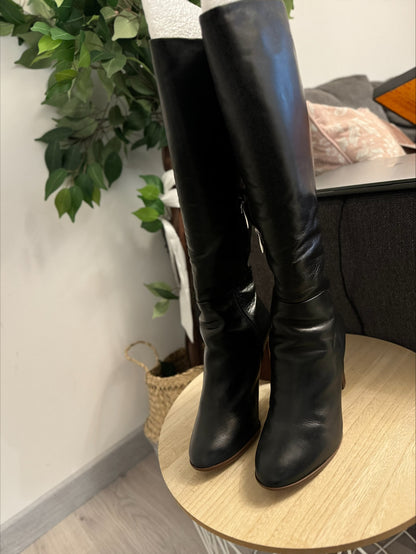 Bottes Hautes Noires T38