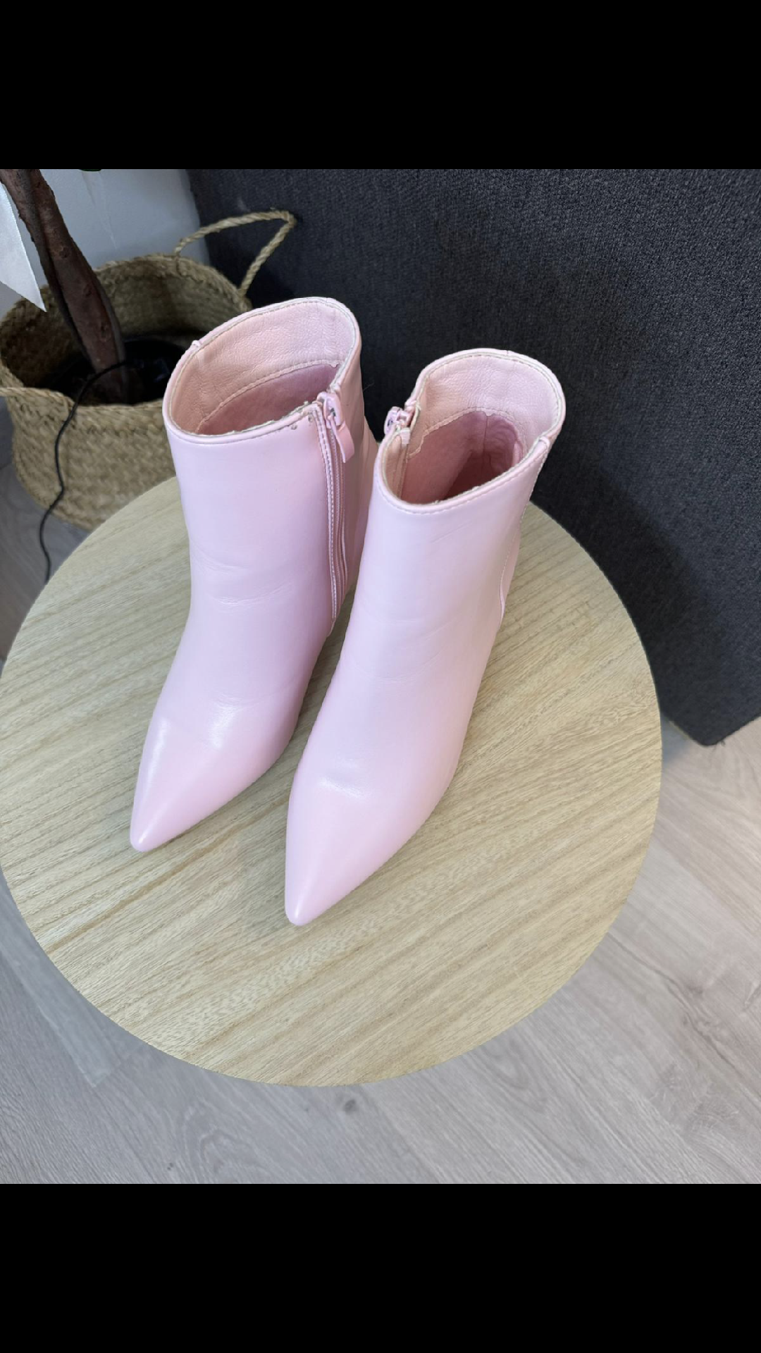 Bottines Roses T37